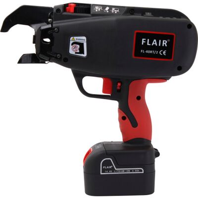 Folke-Larsens Eftf. A/S Flair bindemaskine FL-40RT/2 - 2x14,4V Li-Ion batterier, lader & 2 ruller tråd i plastkuffert Folke-Larsens Eftf. A/S Flair bindemaskine FL-40RT/2 - 2x14,4V Li-Ion batterier, lader & 2 ruller tråd i plastkuffert