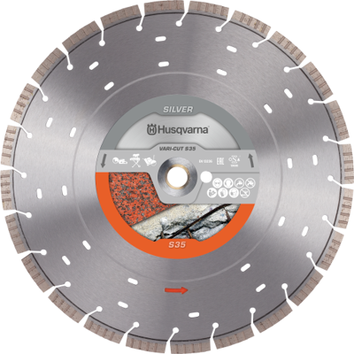 Husqvarna Diamantklinge Beton, Vari-Cut S35, Ø400 Mm Husqvarna Diamantklinge Beton, Vari-Cut S35, Ø400 Mm