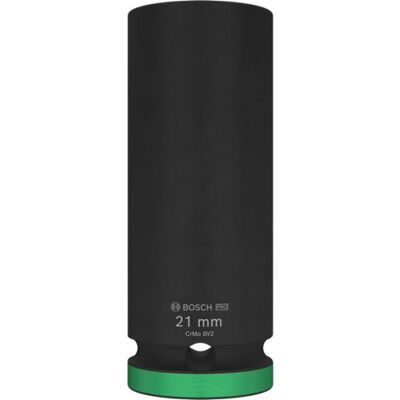 Bosch Slagtop Impact, Lang, 1/2", 21 Mm Bosch Slagtop Impact, Lang, 1/2", 21 Mm