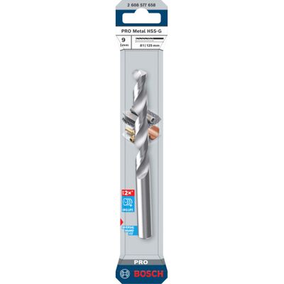 Bosch Hss-G Metalbor, 9,0 X 125 Mm Bosch Hss-G Metalbor, 9,0 X 125 Mm