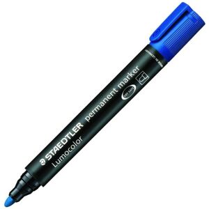 Staedtler Marker Permanent Rund Spids I Blå - 2 Mm