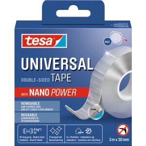 Tesa Universal Nano Power Dobbeltklæbende Tape Tesa Universal Nano Power Dobbeltklæbende Tape