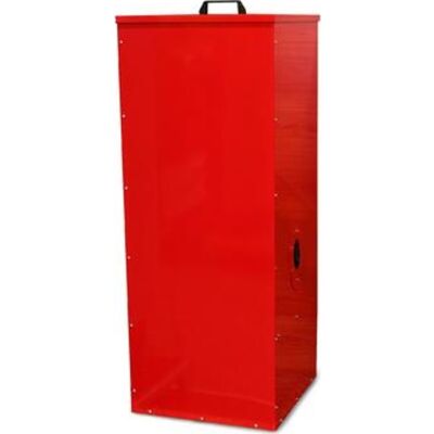 Atmos Træpillesilo 48x48x125 Cm, 250 Liter Atmos Træpillesilo 48x48x125 Cm, 250 Liter