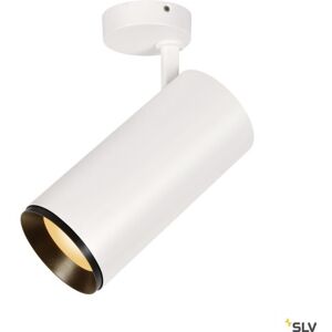 SLV Numinos Xl, Påbygningsspot 36w 2700k 36°, Hvid/sort