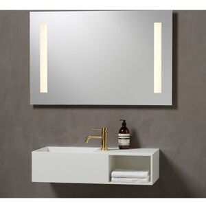 Loevschall Godhavn Spejl Med Led Belysning - 90 X 65 Cm Loevschall Godhavn Spejl Med Led Belysning - 90 X 65 Cm