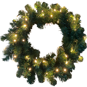 Veli Line Julekrans, 40 Varmhvide Lys, Ø40 Cm Veli Line Julekrans, 40 Varmhvide Lys, Ø40 Cm