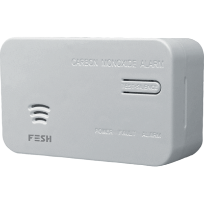 Foss Europe Foss Fesh Smart Home Kuliltealarm, 9v, Hvid Foss Europe Foss Fesh Smart Home Kuliltealarm, 9v, Hvid