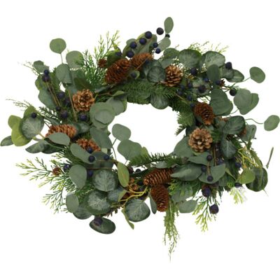 Nordic Winter Julekrans Med Blåbær Nordic Winter Julekrans Med Blåbær
