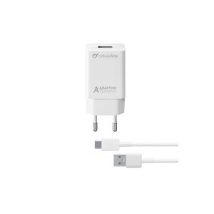 Andet Cellularline 230v Adaptive Fast Charge Lader Kit Til Samsung