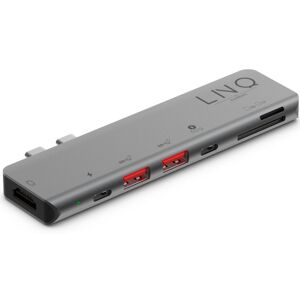 Linq 7-I-2 Pro Dobbelt Usb-C Multiport Hub (2. Gen)