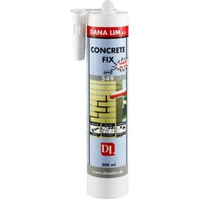 Dana Lim 549 Concrete Fix Mørtel Fugemasse - Grå Mørtel Dana Lim 549 Concrete Fix Mørtel Fugemasse - Grå Mørtel