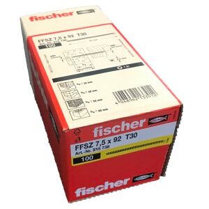 Fischer Montageskrue Uden Hoved Ffsz 7,5 X 72 Mm, 100 Stk.