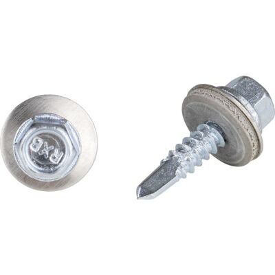 Arvid Nilsson Rustfri Facadeskrue - 25mm, 250 stk - Skrue Arvid Nilsson Rustfri Facadeskrue - 25mm, 250 stk - Skrue