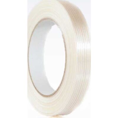 Roliba Filamenttape, Ligearmeret, Klar, 19 Mm X 50 M Roliba Filamenttape, Ligearmeret, Klar, 19 Mm X 50 M