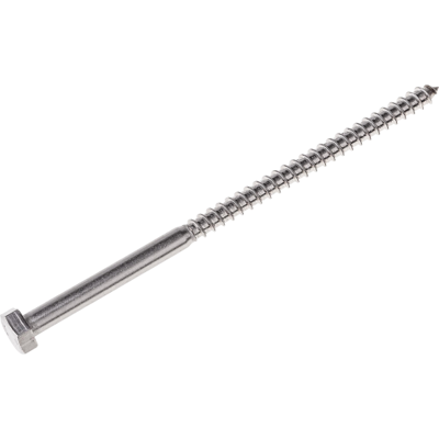 Fransk Skrue 6,0 X 50/30 Mm, A4, Din 571, 6-Kant Fransk Skrue 6,0 X 50/30 Mm, A4, Din 571, 6-Kant