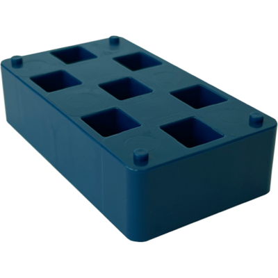 Knudsen K-Klods 45c, 20 X 45 X 80 Mm, Blå, 100 Stk. Knudsen K-Klods 45c, 20 X 45 X 80 Mm, Blå, 100 Stk.