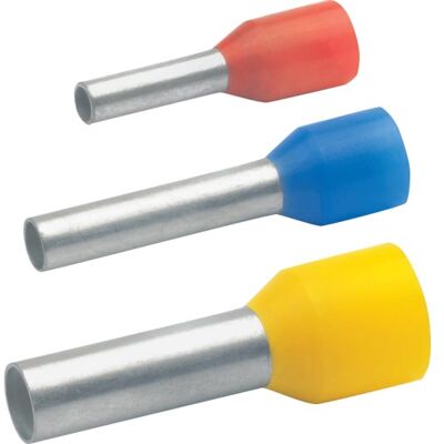 Klauke 100 Stk Terminalrør Isoleret 2,5 Mm², L: 18/26 Mm Grå, Din 46228 Del 4 Klauke 100 Stk Terminalrør Isoleret 2,5 Mm², L: 18/26 Mm Grå, Din 46228 Del 4