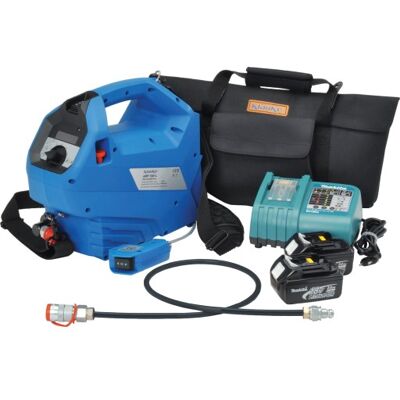 Klauke Batteridrevet Hydraulikpumpe, 700 Bar Klauke Batteridrevet Hydraulikpumpe, 700 Bar