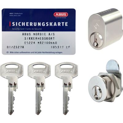 Abus Nx21 Sampak M/postkassecyl. Abus Nx21 Sampak M/postkassecyl.
