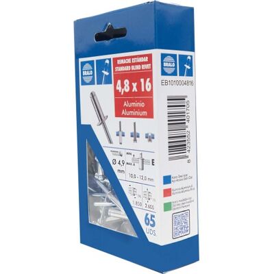 Bralo Nitte 4,8 X 16 Mm, 65 Stk. Bralo Nitte 4,8 X 16 Mm, 65 Stk.