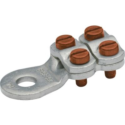 Klauke 25 Stk Klemmekabelsko 25-35 Mm², M8, 4 Skruer, Fortinnet Klauke 25 Stk Klemmekabelsko 25-35 Mm², M8, 4 Skruer, Fortinnet