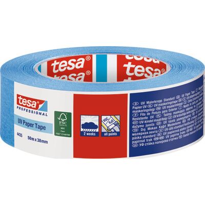 Tesa Afdækningstape 4435 Uv 38 Mm X 50 M Tesa Afdækningstape 4435 Uv 38 Mm X 50 M