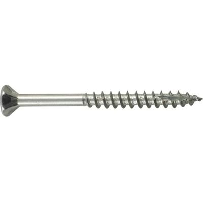 NKT Fasteners Nkt Spun+ Skrue, Elforzinket, Undersænket Hoved, 3,0x40 Mm, 500 Stk NKT Fasteners Nkt Spun+ Skrue, Elforzinket, Undersænket Hoved, 3,0x40 Mm, 500 Stk