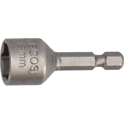 Tecos Magnettop, Udvendig 6-Kant 1/4", 13,0 X 45 Mm Tecos Magnettop, Udvendig 6-Kant 1/4", 13,0 X 45 Mm