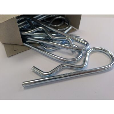 HSI Fjedersplit, Hårnål, 6,0 X 104 Mm, Fzb HSI Fjedersplit, Hårnål, 6,0 X 104 Mm, Fzb