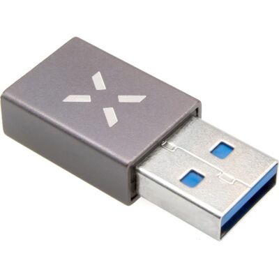FIXED USB-C til USB-A Kabel Køn-omformer - Grå FIXED USB-C til USB-A Kabel Køn-omformer - Grå