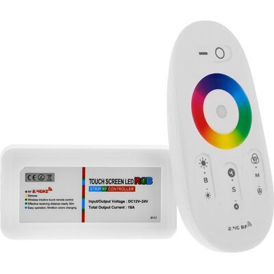 All-Light Controller Ctl-S Rgb 12/24v 3x6a Med Fjernbetjening All-Light Controller Ctl-S Rgb 12/24v 3x6a Med Fjernbetjening