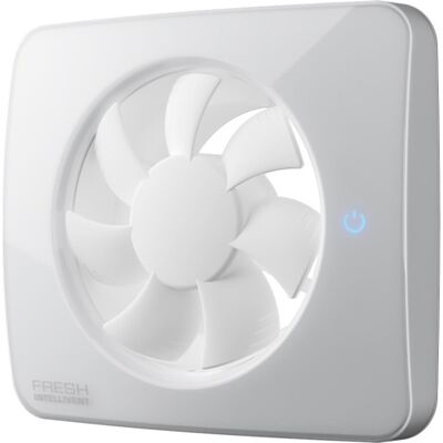 Fresh Intellivent Sky Badventilator, App Styring, Ø100 Mm, Hvid Fresh Intellivent Sky Badventilator, App Styring, Ø100 Mm, Hvid
