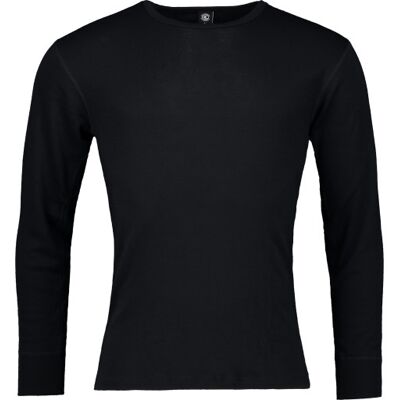 Westborn Baselayer Trøje Med Merinould, Black, M Westborn Baselayer Trøje Med Merinould, Black, M