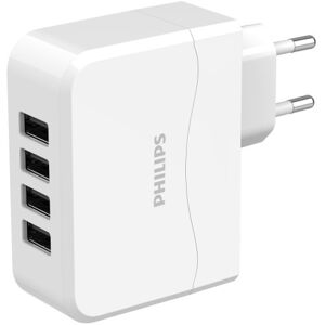 Philips Usb Adapter-Stik, 4x Usb