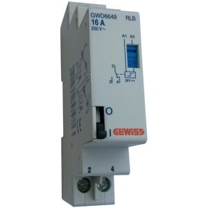 Gewiss Kiprelæ 1 Skifte 16a 24v Dc 1m Gwd6649