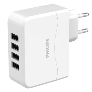 Philips Usb Adapter-Stik, 4x Usb