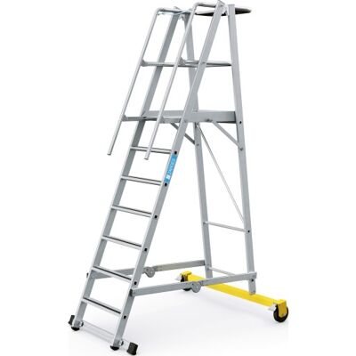 Zarges Platformstige Safemaster Plus S, 7 Trin/1,8 M Zarges Platformstige Safemaster Plus S, 7 Trin/1,8 M