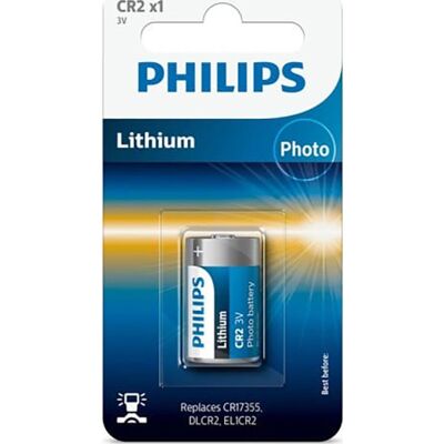 Philips CR2/01B Genopladelig Batteri - Batteri Philips CR2/01B Genopladelig Batteri - Batteri