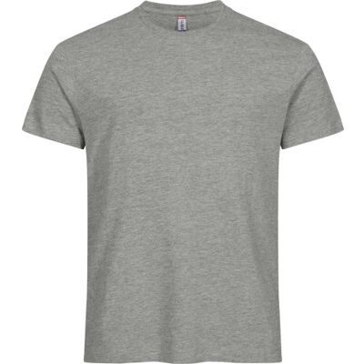 Clique Premium Long-T T-Shirt Med Ekstra Ryglængde, Gråmeleret, Xl Clique Premium Long-T T-Shirt Med Ekstra Ryglængde, Gråmeleret, Xl