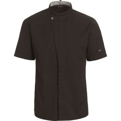 Kentaur Kortærmet Kokke-/servicejakke, Sort, 2xl Kentaur Kortærmet Kokke-/servicejakke, Sort, 2xl