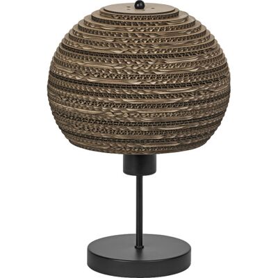 Osram Decor Cardboard Ball Table 1xe27 Brun Osram Decor Cardboard Ball Table 1xe27 Brun