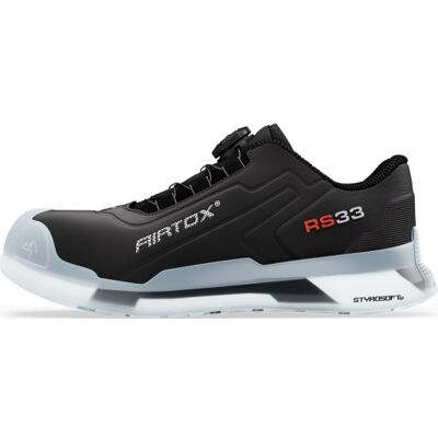 Airtox Rs33 Sikkerhedssko S7s, Sort/hvid, 49 Airtox Rs33 Sikkerhedssko S7s, Sort/hvid, 49