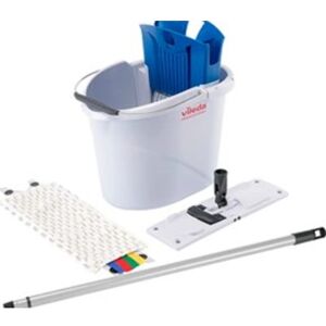 Vileda Moppesæt Med Spand, Moppe Og Skaft, 10 L. 5 Dele Vileda Moppesæt Med Spand, Moppe Og Skaft, 10 L. 5 Dele