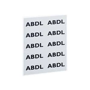 ADI Alarm System 10 Stk Skilt Abdl