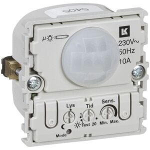 Lauritz Knudsen Lk Fuga Pir Sensor, 10a, 1 Modul, Uden Afdækning