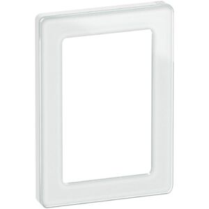 Lauritz Knudsen Lk Fuga Pure Designramme, 1,5 Modul, Hvid Glas