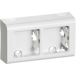 Lauritz Knudsen Lk Fuga Softline Underlag Vandret, 2x1 Modul, Hvid