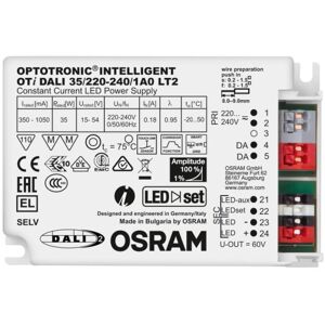 Ledvance Led Driver Optotronic Intelligent Dali Oti 35w 220-240v/1ao, Lt2