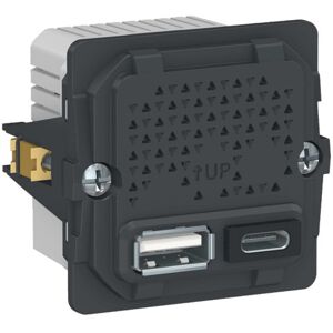 Lauritz Knudsen Lk Fuga Usb-Lader A+c - Max. 2,4a, Uden Afdækning