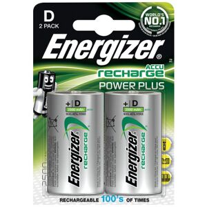 Energizer Genopladelig D / Nh50 Batteri, 2 Stk.